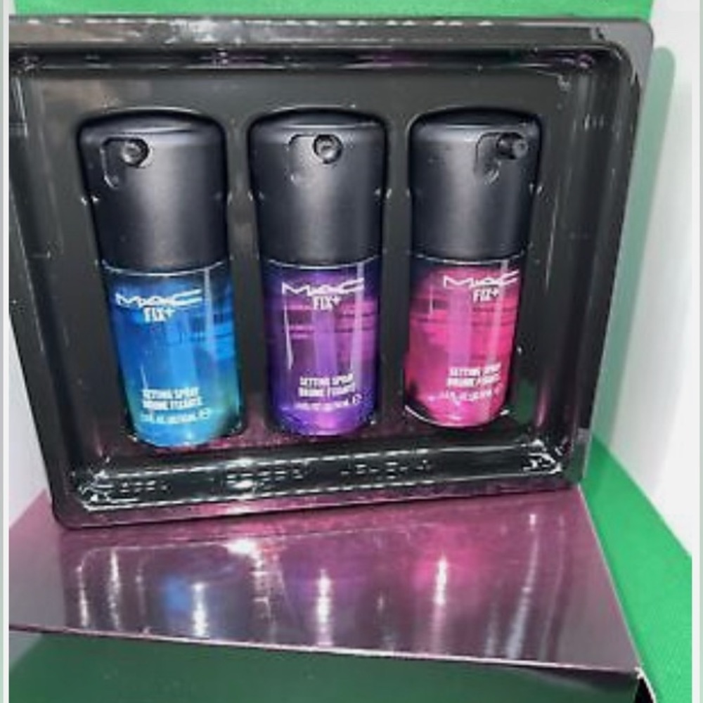 MAC 3PC FIX+ SETTING SPRAY GOOD VIBES IN KEEP CALM